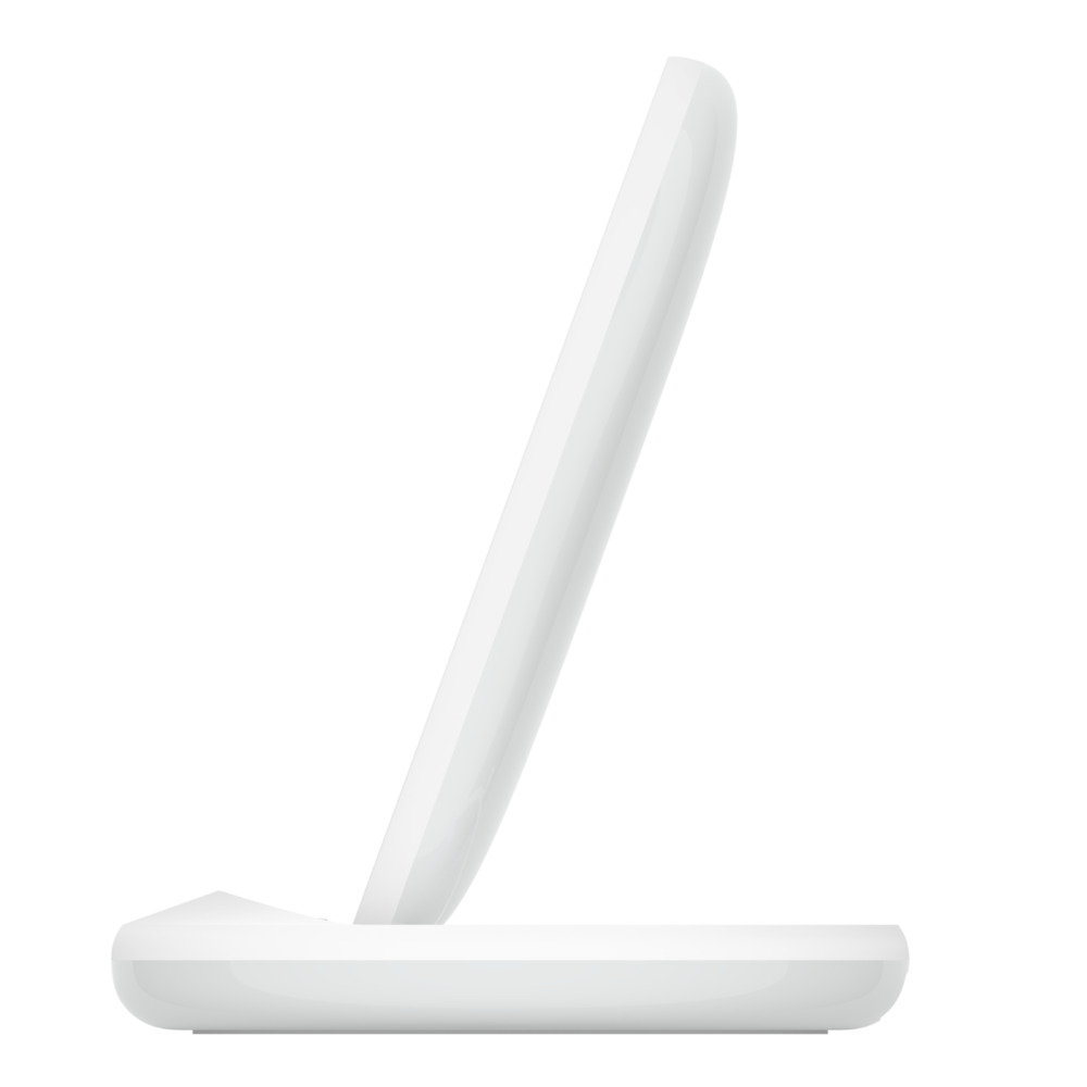 BELKIN WIRELESS CHARGING STAND WHITE & PSU 15W