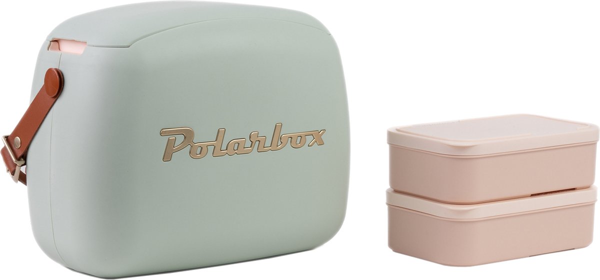 Polarbox CoolerBag koelbox 6 l Bruin, Goud, Groen