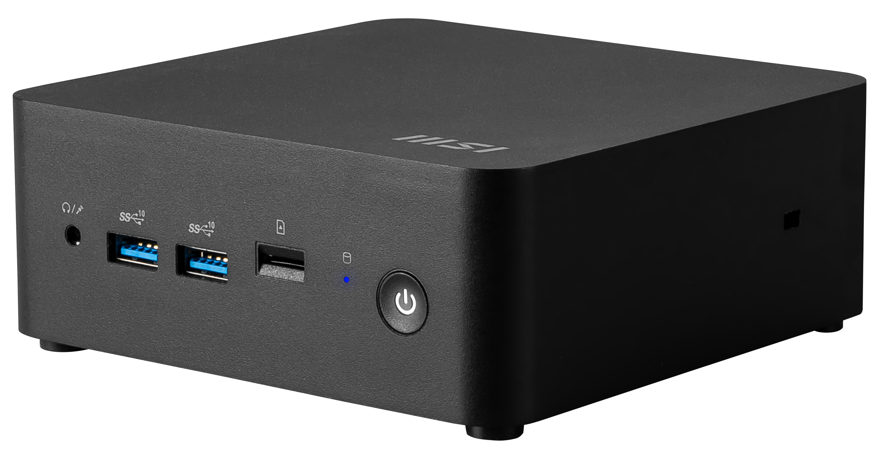 MSI Cubi NUC 1M-001EU Intel Core 7 150U 16 GB DDR5-SDRAM 1 TB SSD Windows 11 Pro 0.84L sized PC Mini PC barebone Zwart