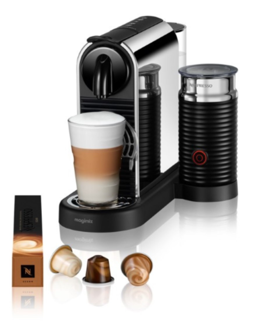 Nespresso MAGIMIX 11716B M900 Citiz Platinum & Milk