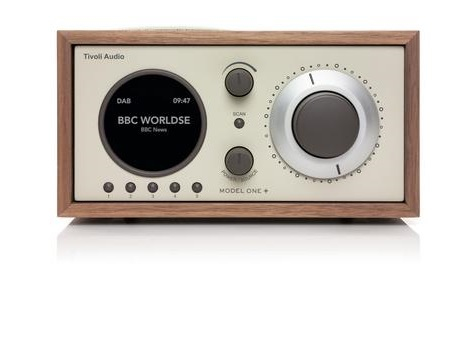 DAB+ radio TIVOLI Model One+ walnoot/beige