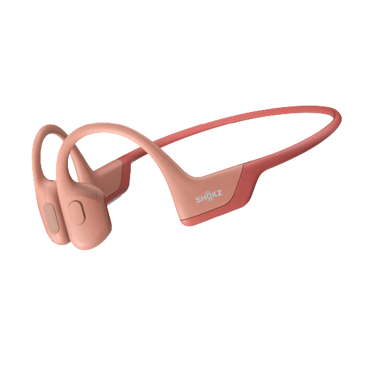 Hoofdtelefoon SHOKZ OpenRun Pro roze bone conduction