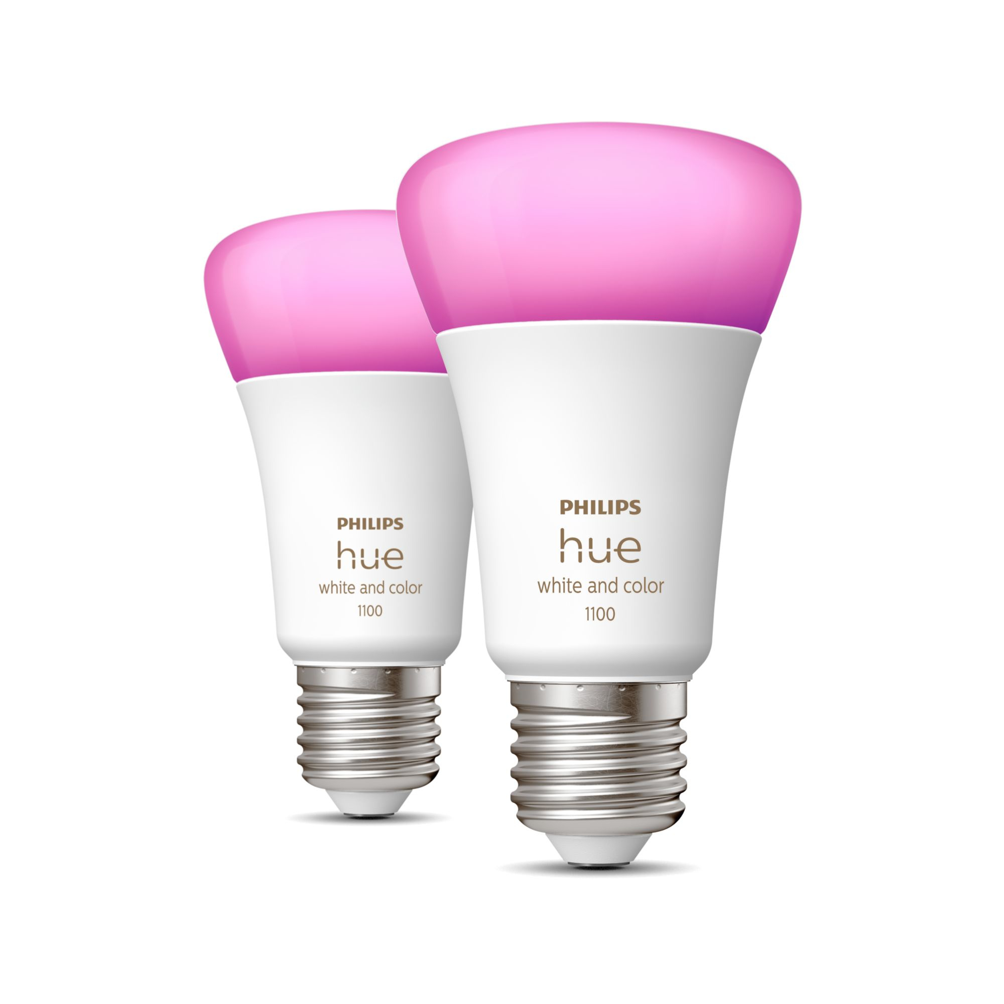 Lamp PHILIPS HUE White Color Ambiance E27 1100L 2pcs