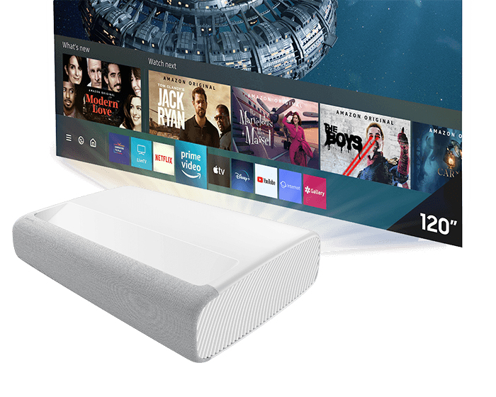 Samsung LSP7T The Premiere Smart 4K UHD Ultra-short throw laser projector