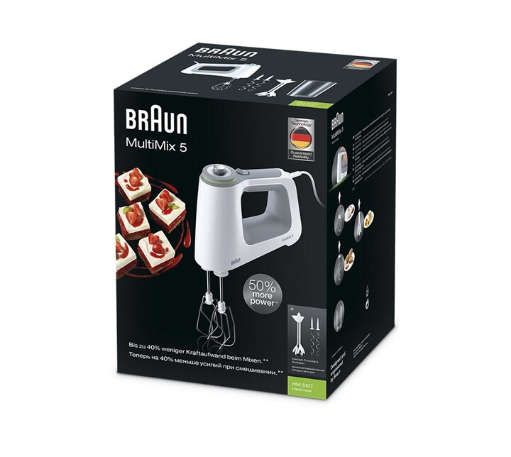 Handmixer BRAUN HM5107WH