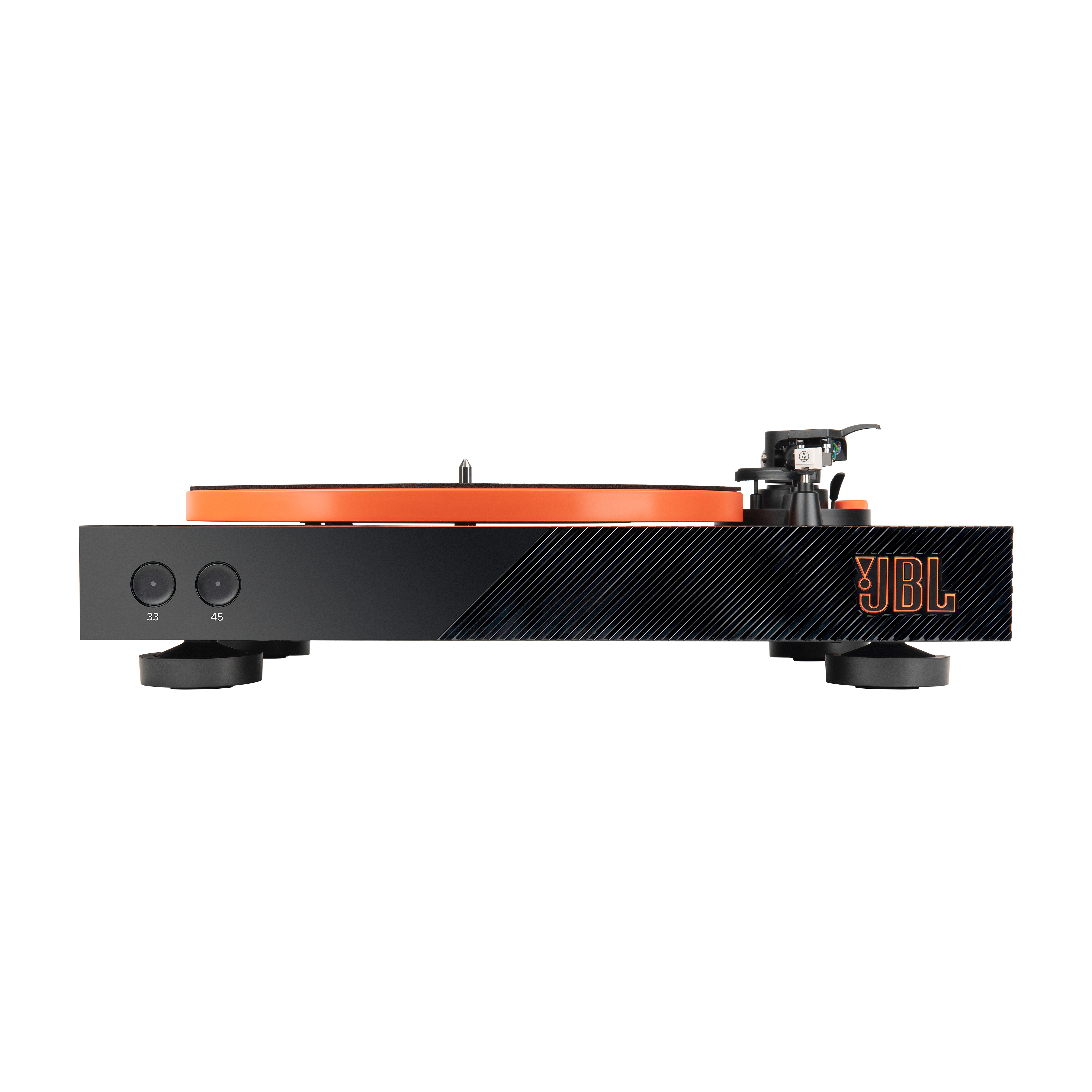 Platenspeler JBL Spinner BT zwart/oranje