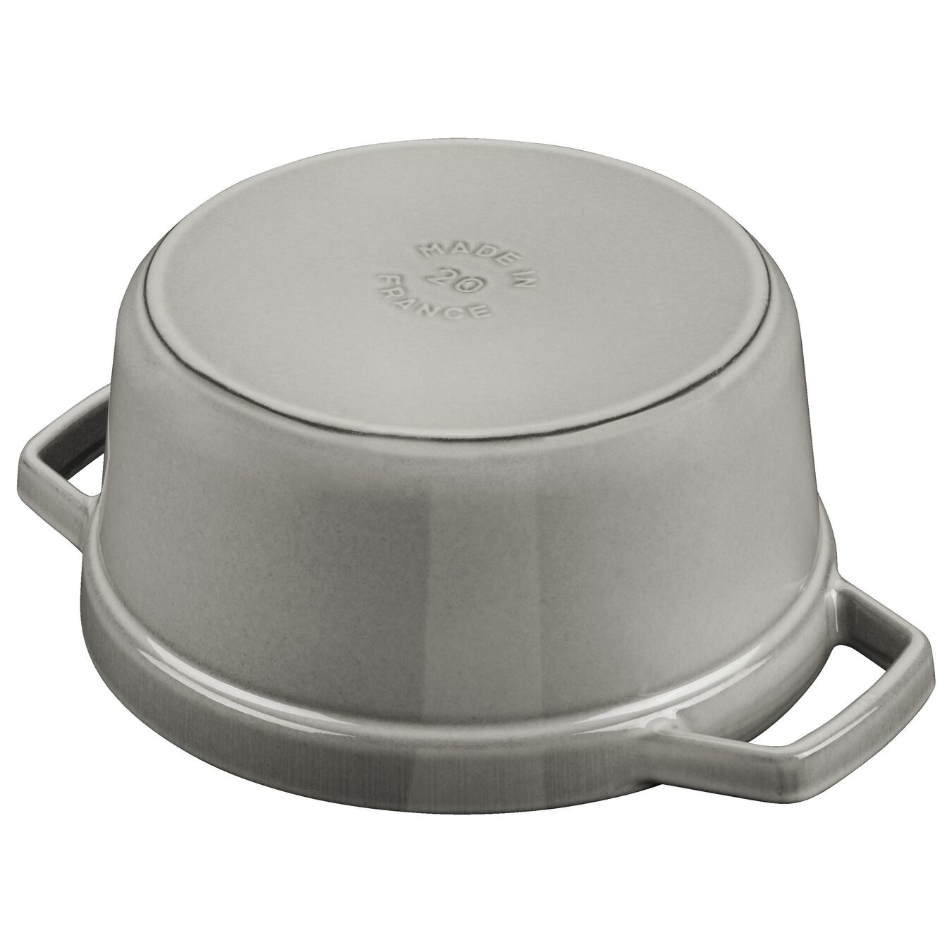 Staub 40509-312-0 casserole à sauce 5,25 L Rond Graphite, Gris