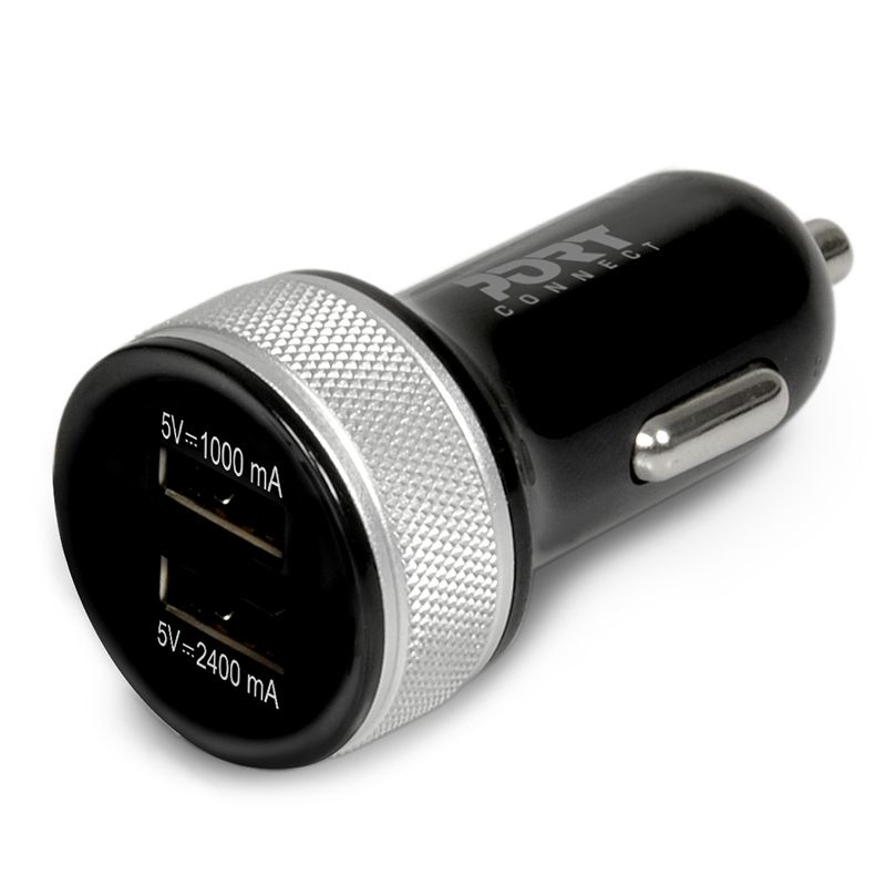 Car Charger 2x USB 2,4A & 1A