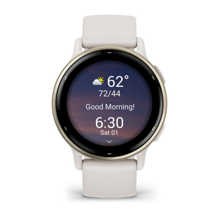 Garmin Vivoactive 5 Ivory + Cream Gold