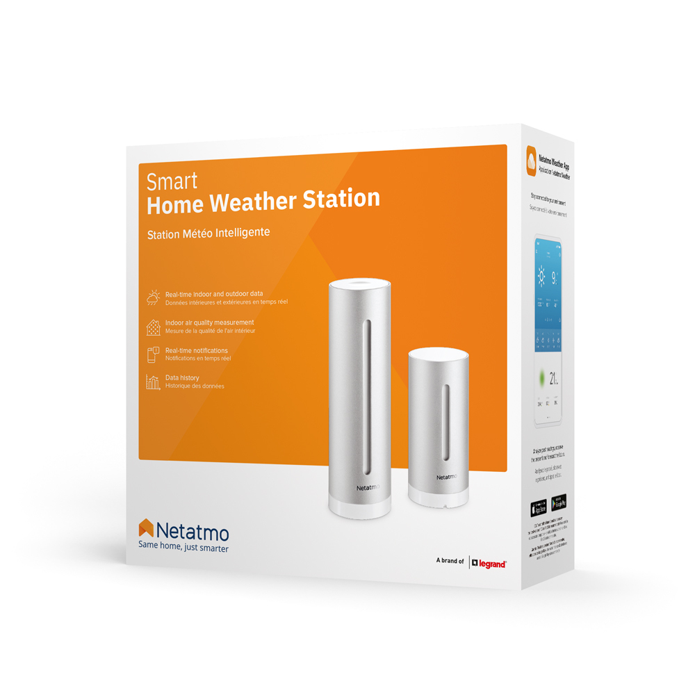 Weerstation NETATMO NSW01-EC indoor - outdoor CO2