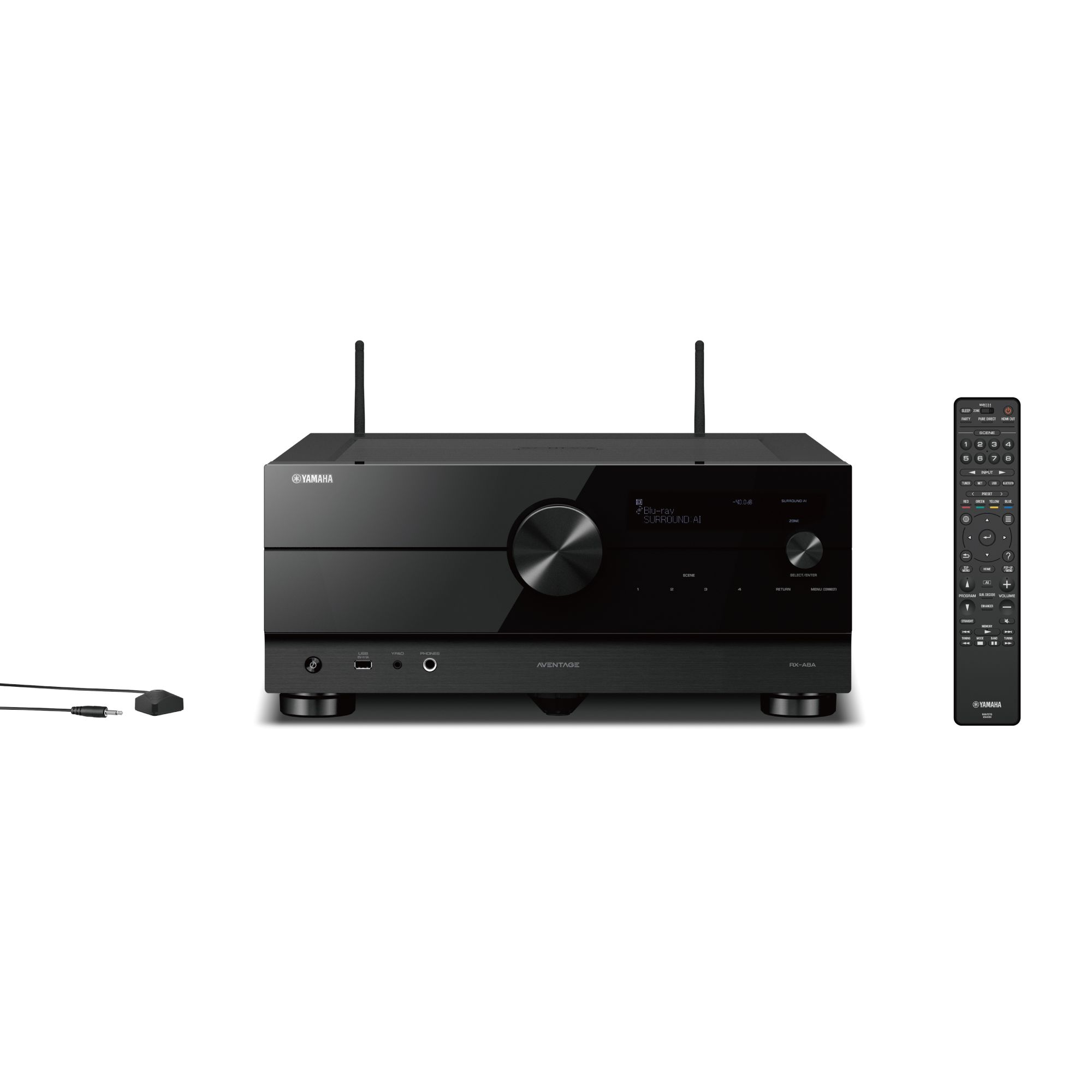 AV Receiver Yamaha RX-A8A zwart