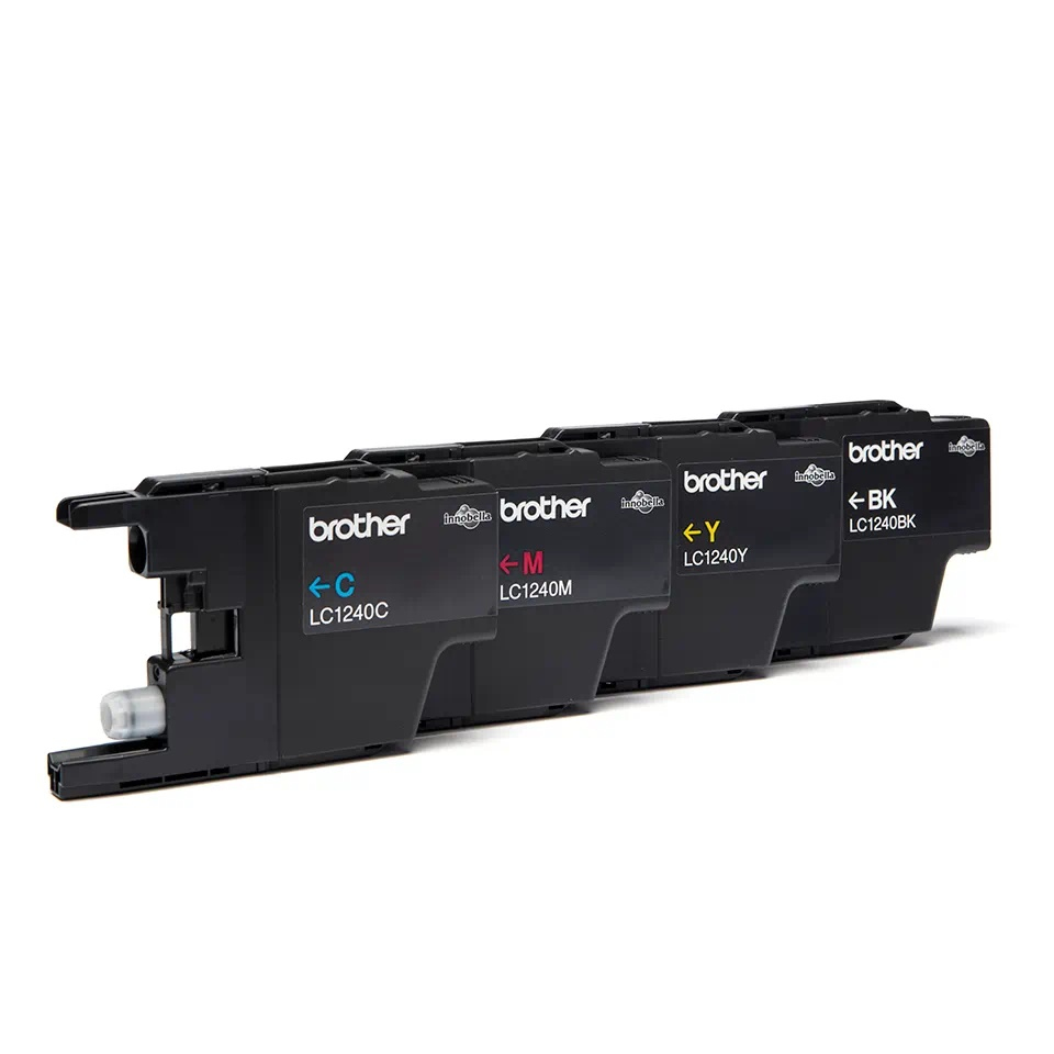 Inktpatroon BROTHER LC-1240VALBP Valuepack CMYK