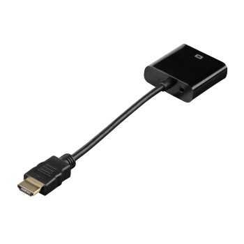 Hama 00083215 video kabel adapter HDMI VGA (D-Sub) Zwart