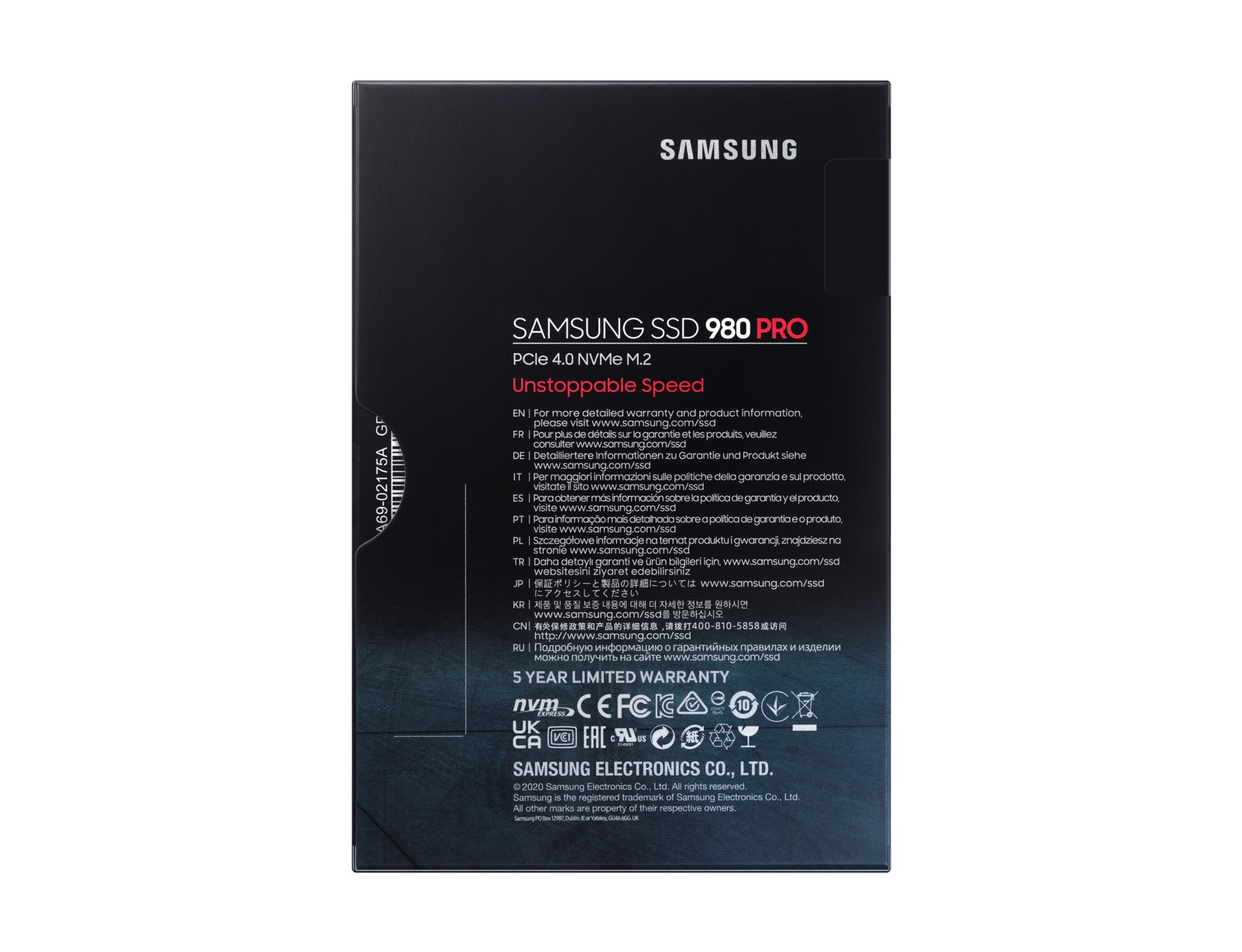 Samsung 980 PRO MZ-V8P500BW