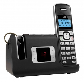 Draagbare Telefoon AEG Voxtel D235Black + Bluetooth Connect