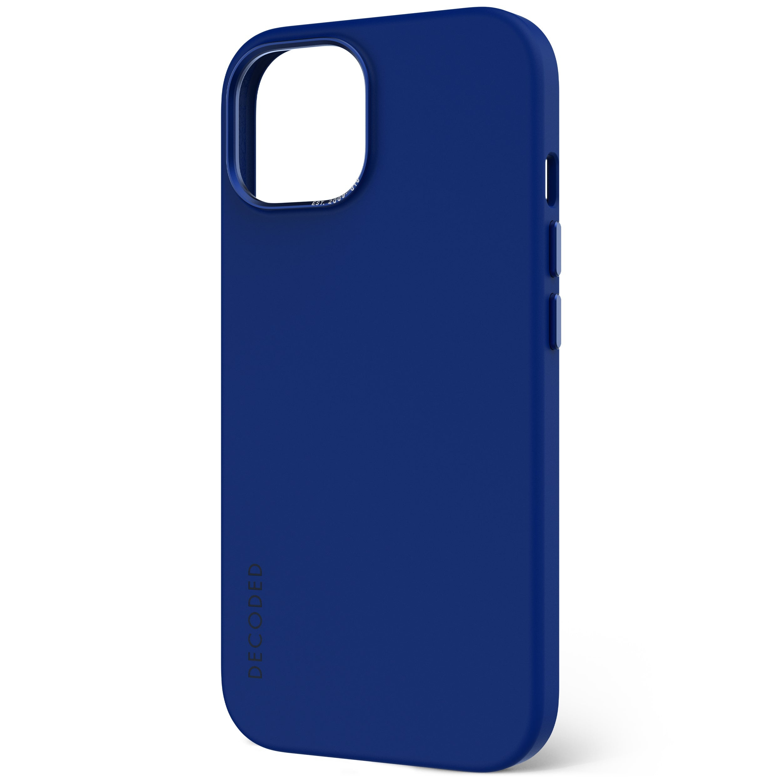 Tas DECODED Silicone Backcover iPhone 15 Galactic Blue