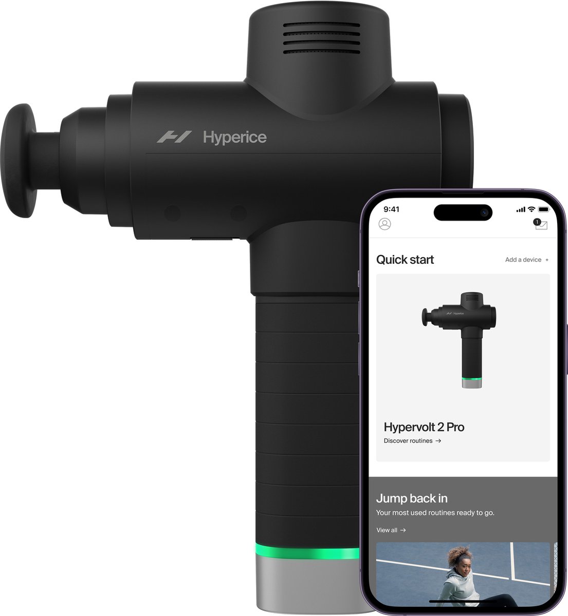 Massagegun Hyperice Hypervolt 2 Pro Matte Black