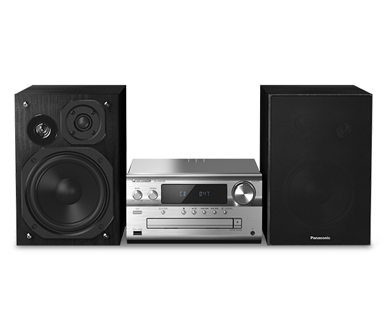 Panasonic SC-PMX92 Home audio-minisysteem 120 W Zwart, Zilver