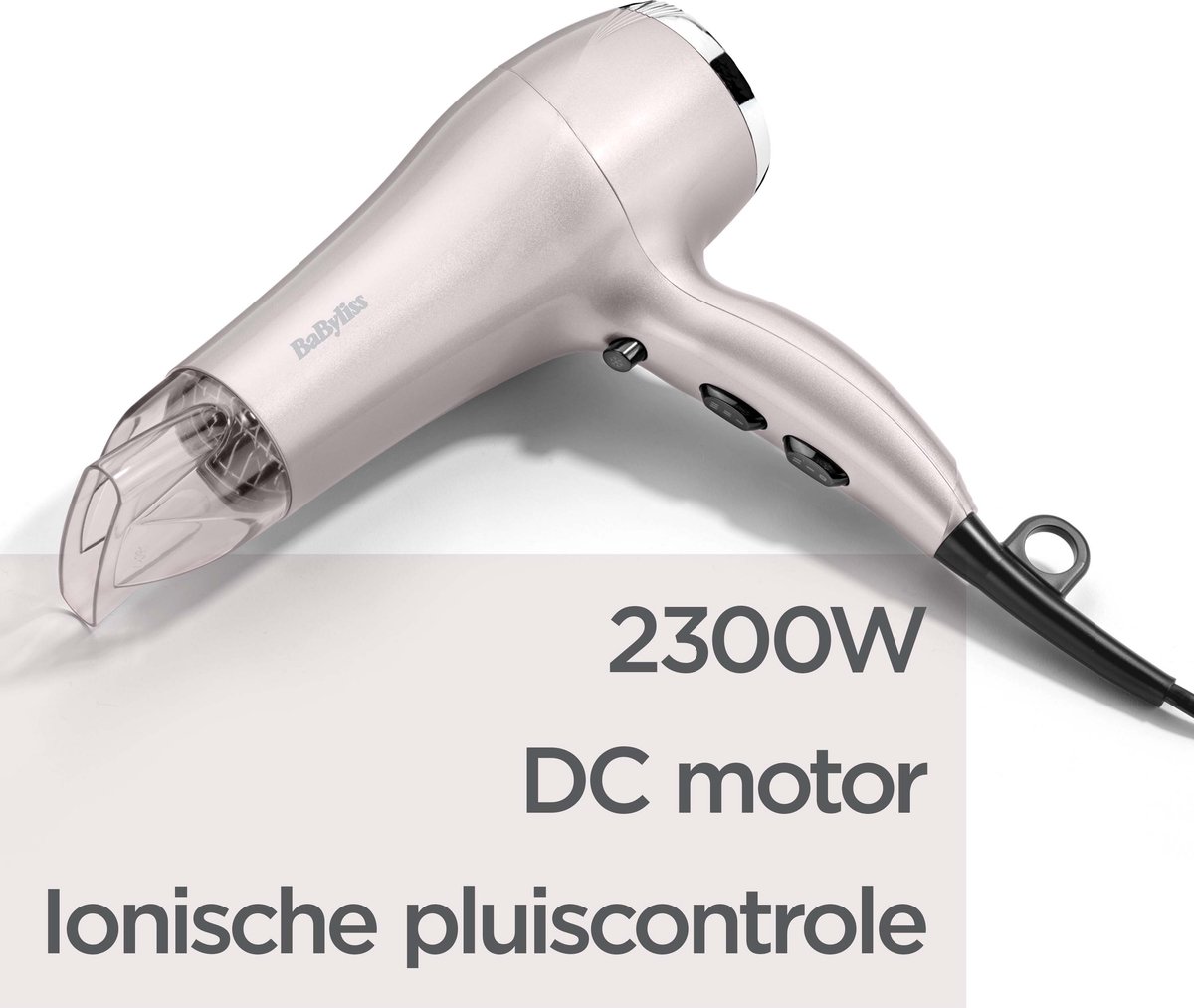 Babyliss sèche-cheveux D781E mauve lustre